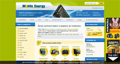 Desktop Screenshot of mobile-energy.cz